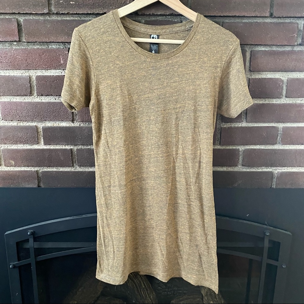 3/$15 Soft camel tshirt dress